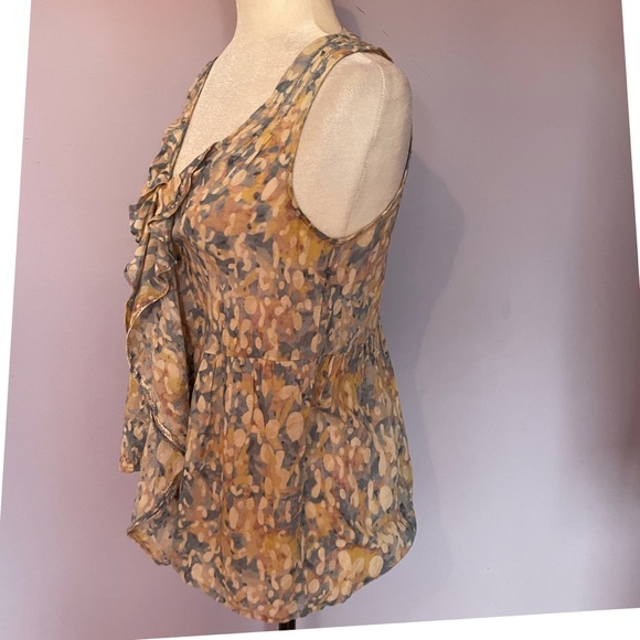 Anthropologie Edme & Esyllte watercolour Blouse - Picture 2 of 4